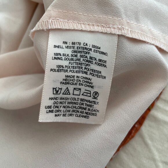 Moulinette Soeurs Printed Silk Maxi Dress sz 6 - Picture 9 of 14